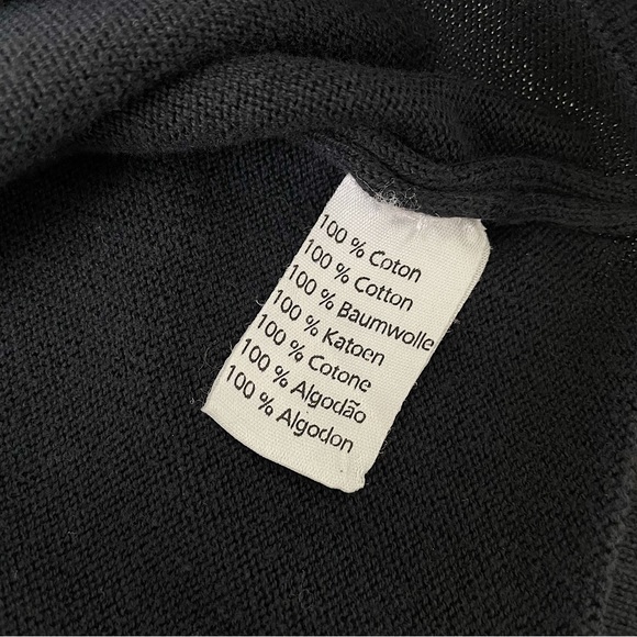 LACOSTE Vintage Cotton Sweater Vest, 40 - Picture 6 of 7